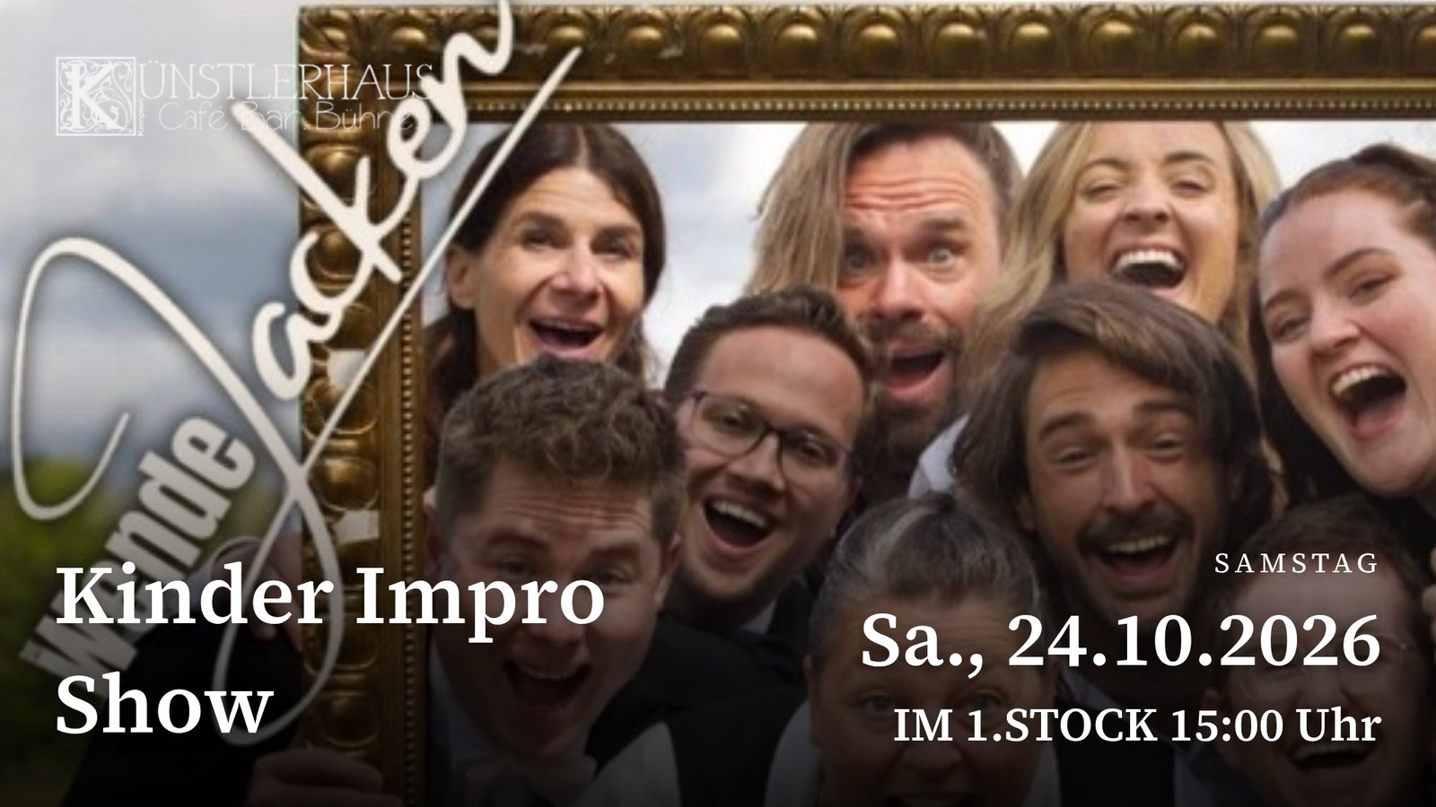 Kinder Impro Show – Sa., 24.10.2026