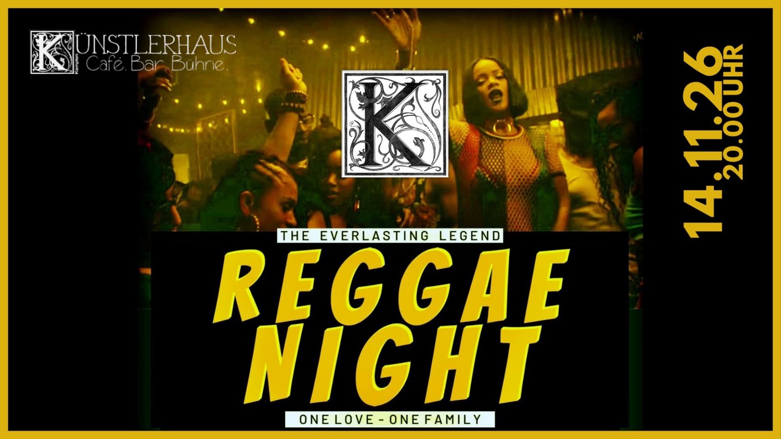 ReggaeNight – Sa., 14.11.2026