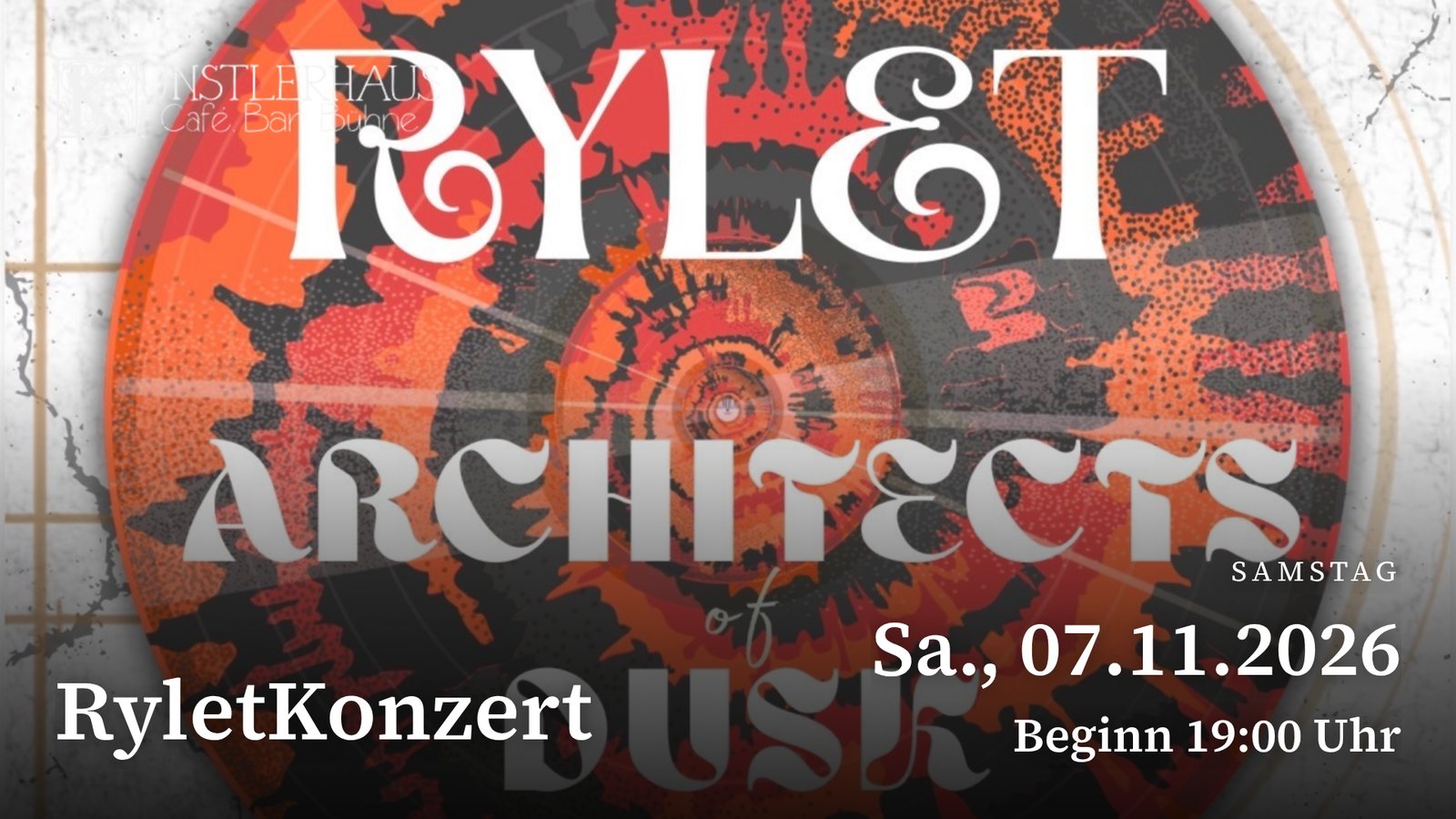 RyletKonzert – Sa., 07.11.2026